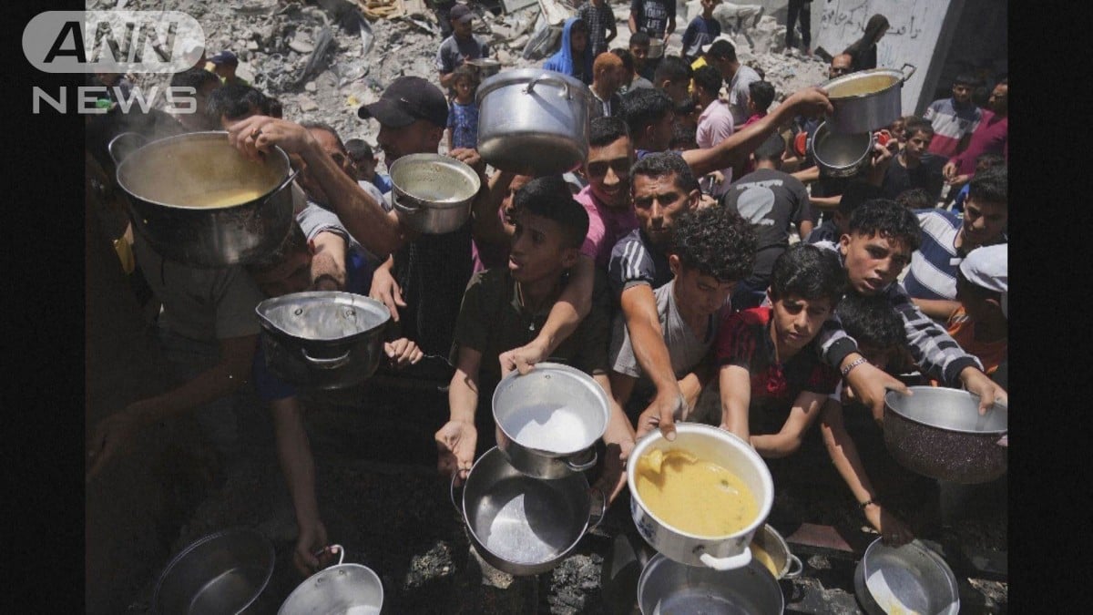 ガザにもっとたくさんのたべものが必要です