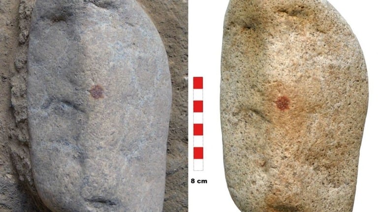 ネアンデルタール人の指紋がついた赤い石がスペインで見つかる