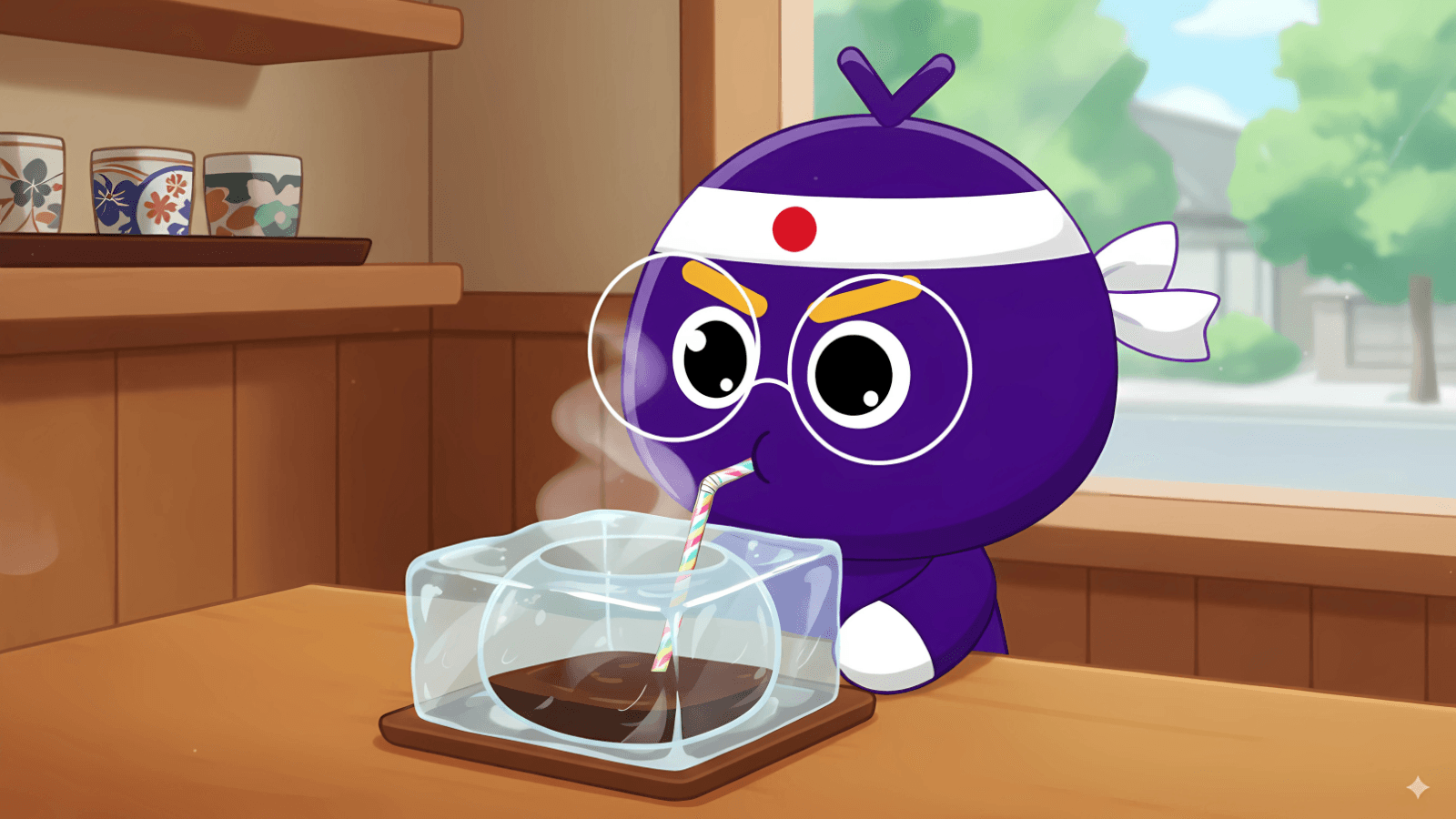 「トモの日記」神戸の アイスコーヒー