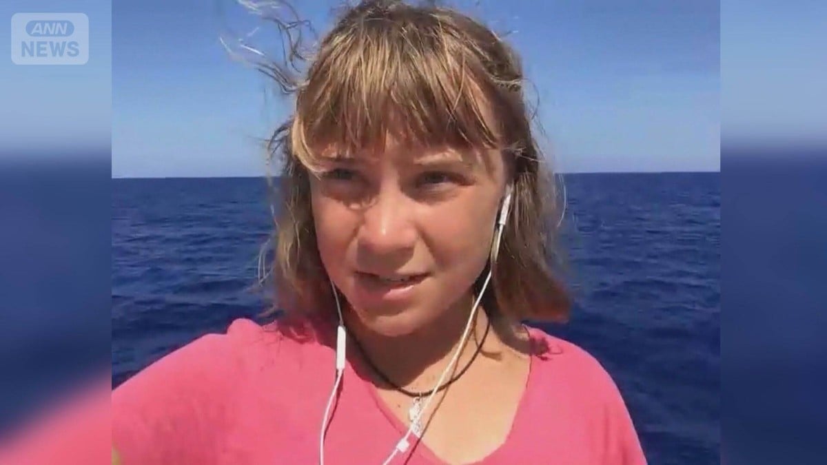 グレタさんたちの船がガザに行くとき、イスラエル軍にとめられました