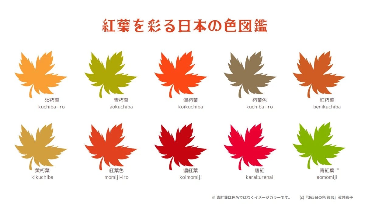 日本のもみじのじき