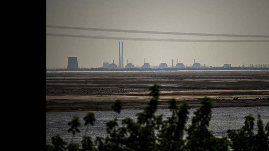 ザポリージャ原発で電気をなおすために休戦