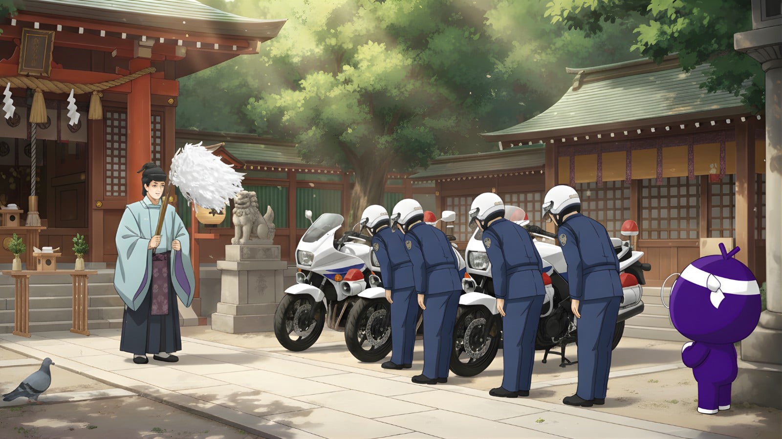 「トモの日記」交通安全を 祈る