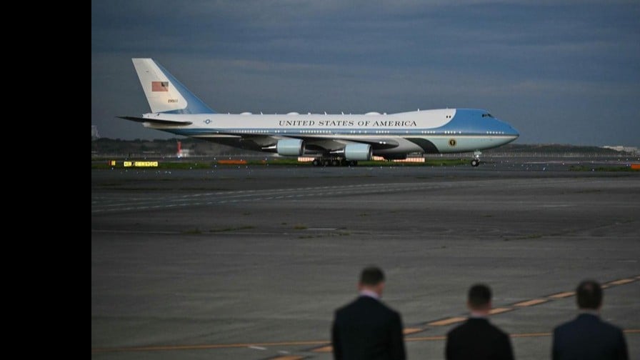 トランプ大統領、日本にきました