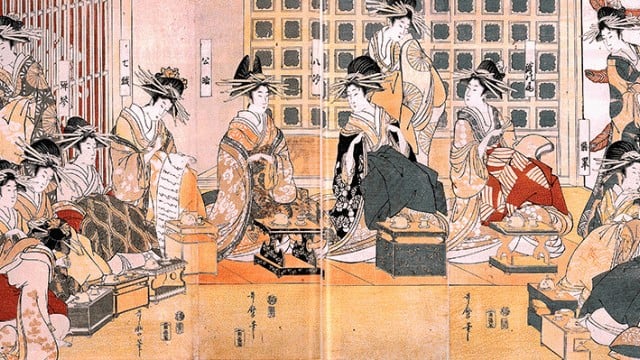 むかしの日本のしごとと家族