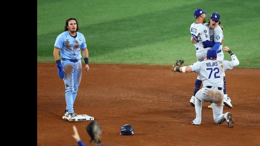 ドジャース、ブルージェイズに3-1で勝つ　グラスノーがピンチを助ける