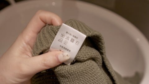 ウールの服のあらいかた