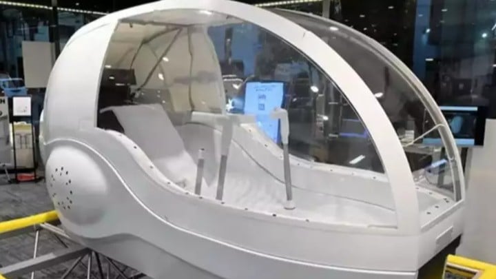 日本で新しい「人間洗濯機」が発表される