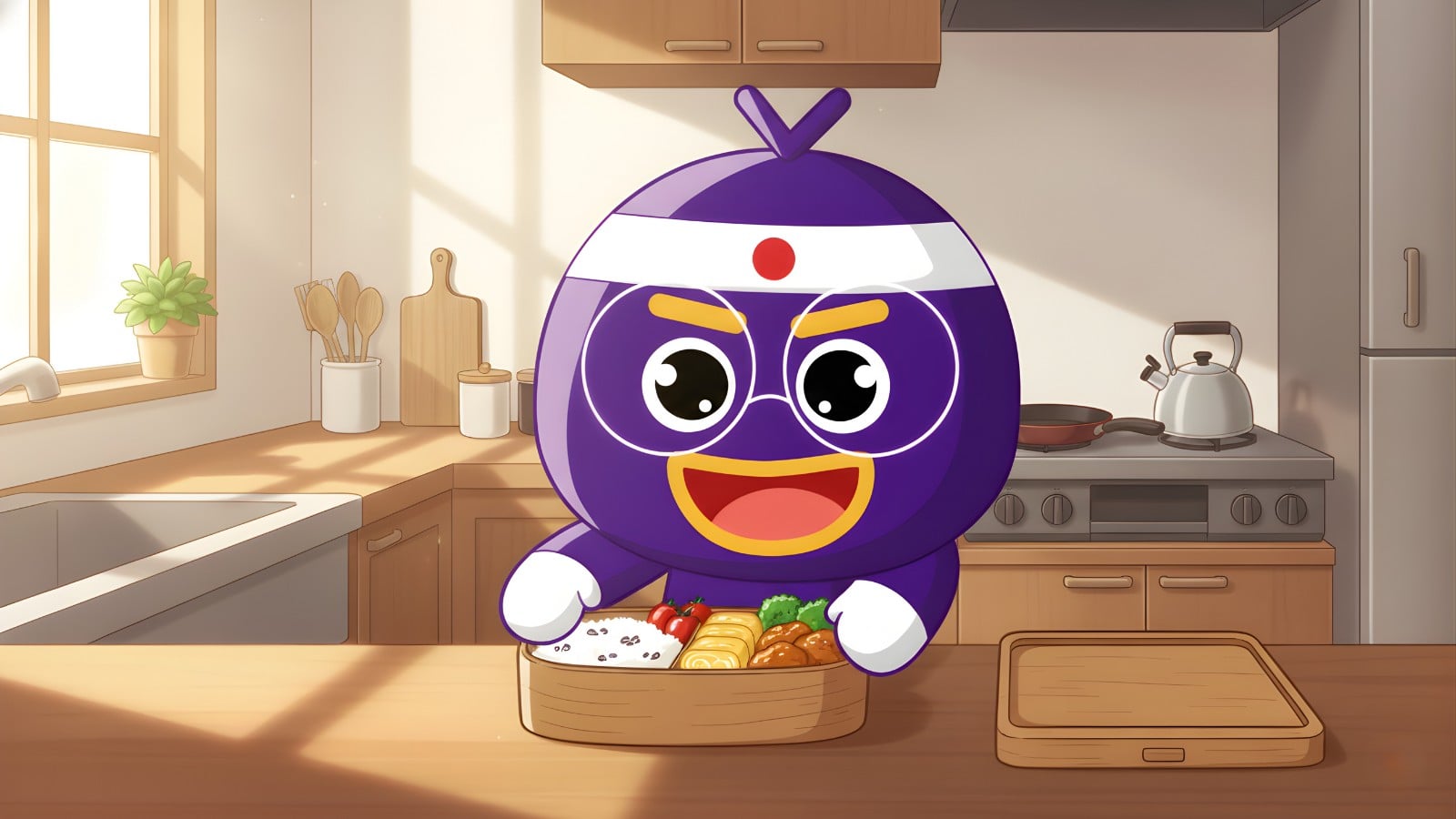 「トモの日記」お弁当を作る