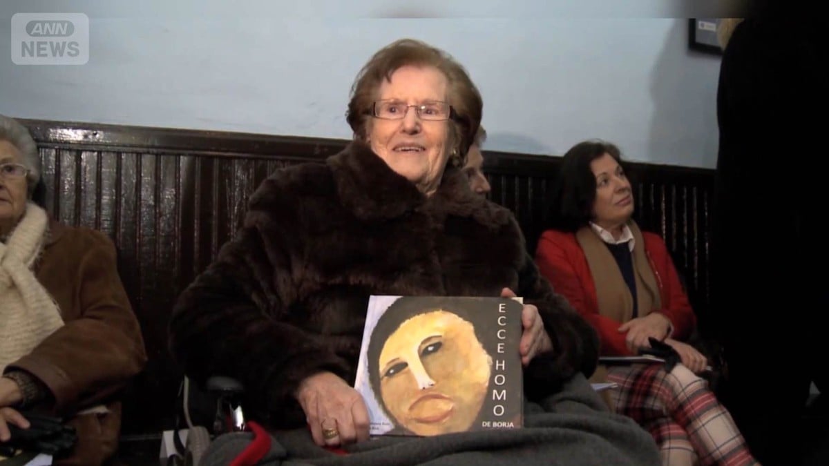 スペインの女性、イエス・キリストの壁画を直した人が亡くなりました