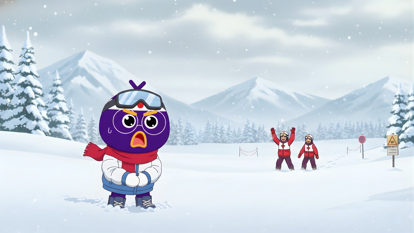 「トモの日記」スキー場で道に迷いました