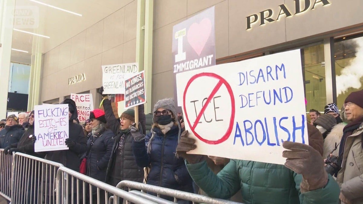 トランプ大統領 就任1年でアメリカでたくさんのデモ