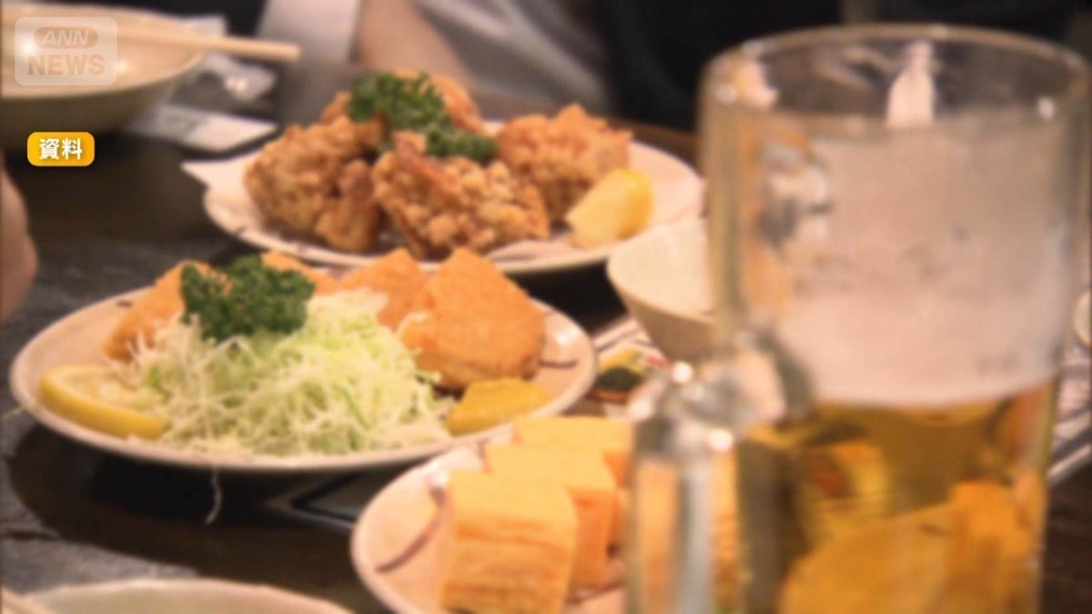 外でごはんを食べる人がふえました