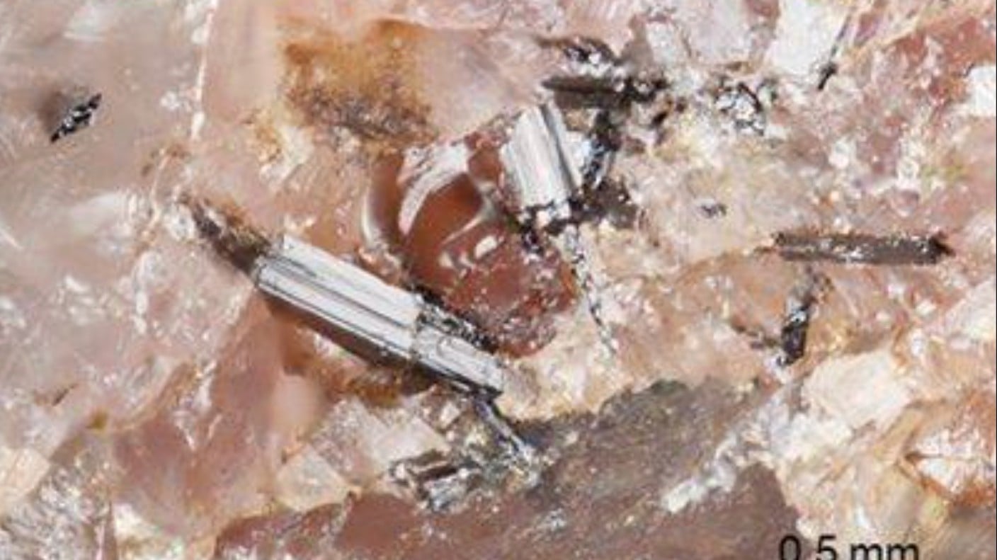 群馬の古い鉱山で新しいレアアースの鉱物が見つかる