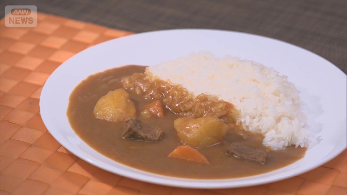 カレーライスの値段が高くなりました