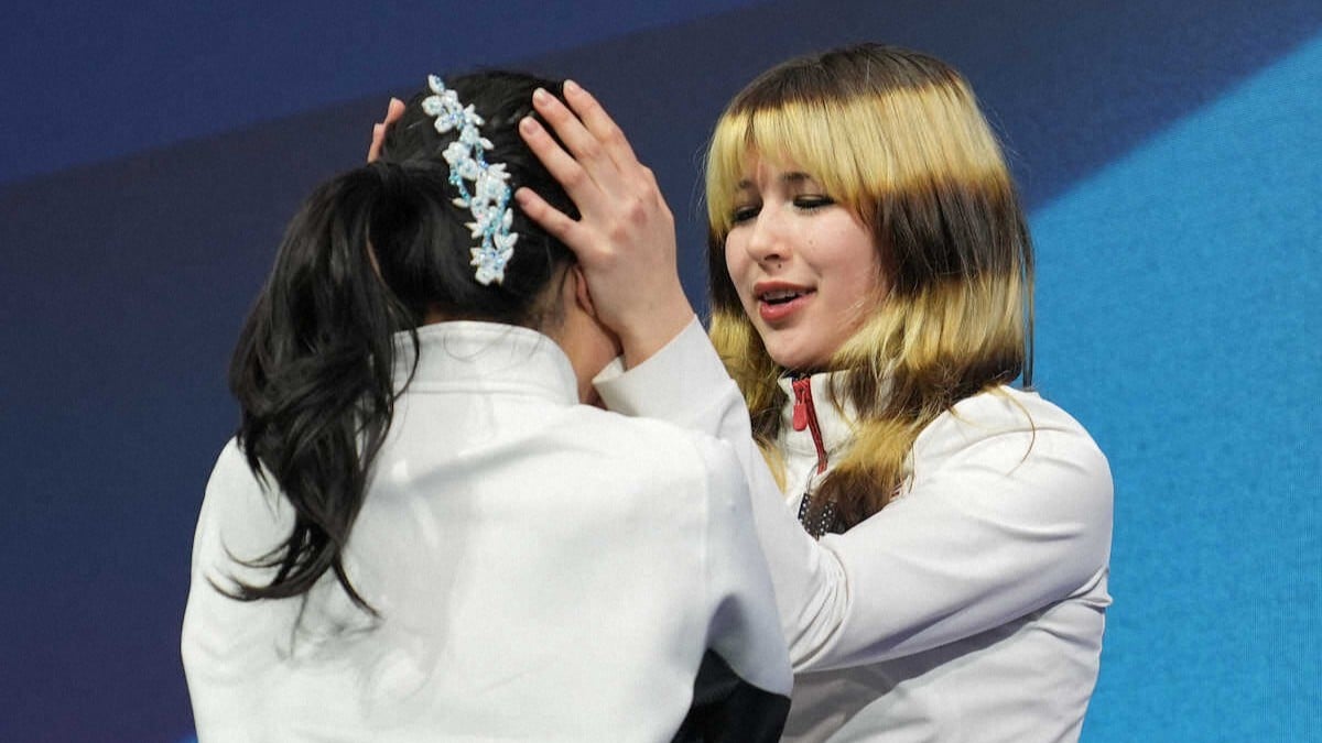 中井亜美選手、アリサ・リュウ選手に「3位だよ」と言われてうれしかった話